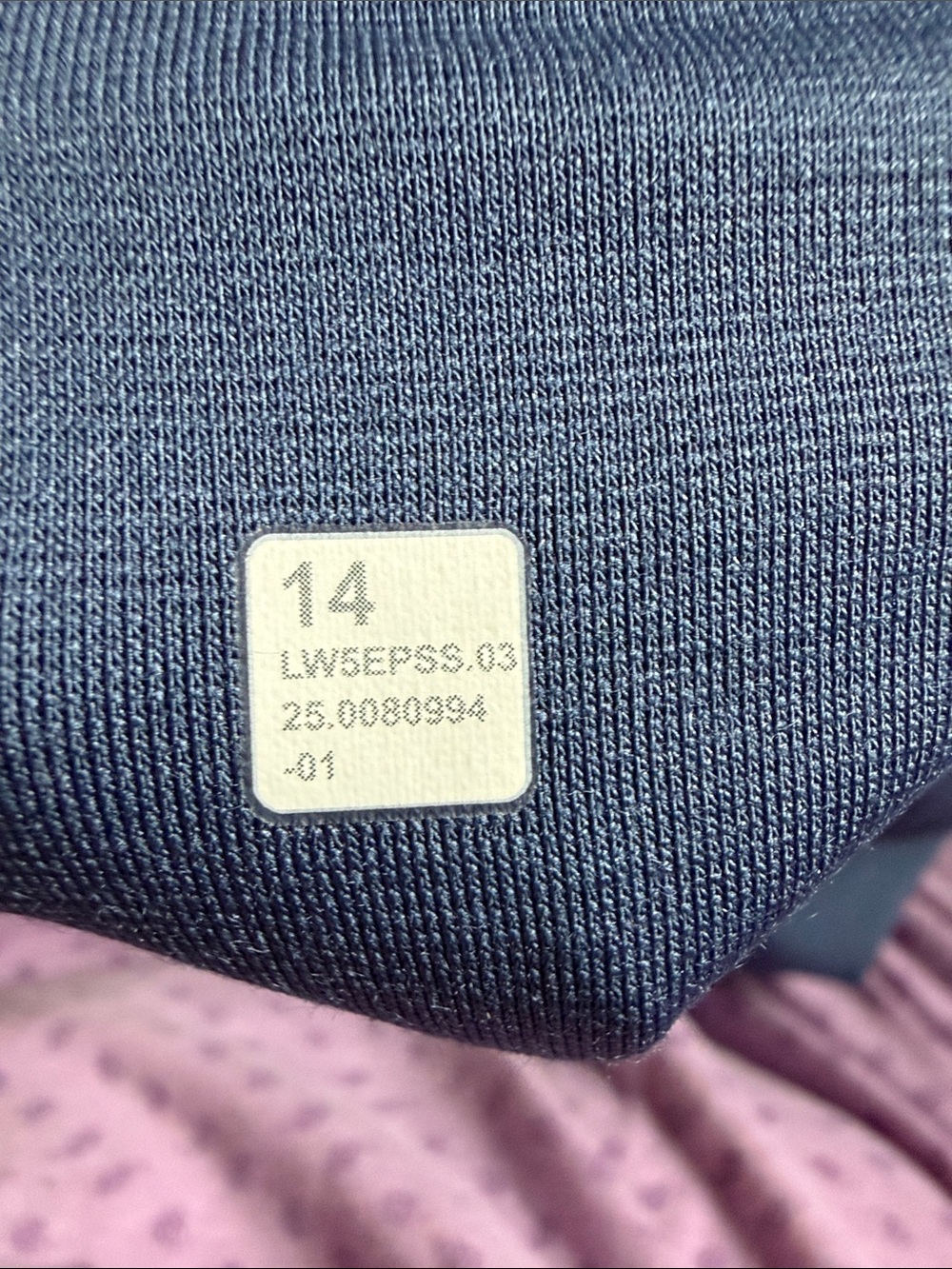 lululemon athletica Blue High-Rise Leggings, 25 inch inseam with pockets - Picture 2 of 4